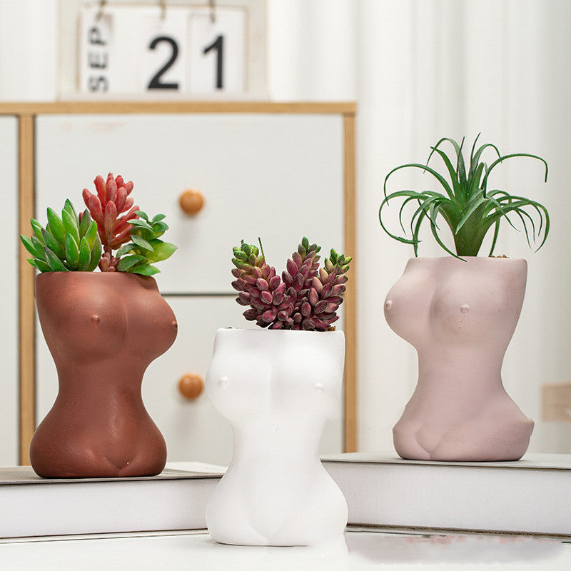 Flower Pots Decorative  Ceramic Crafts