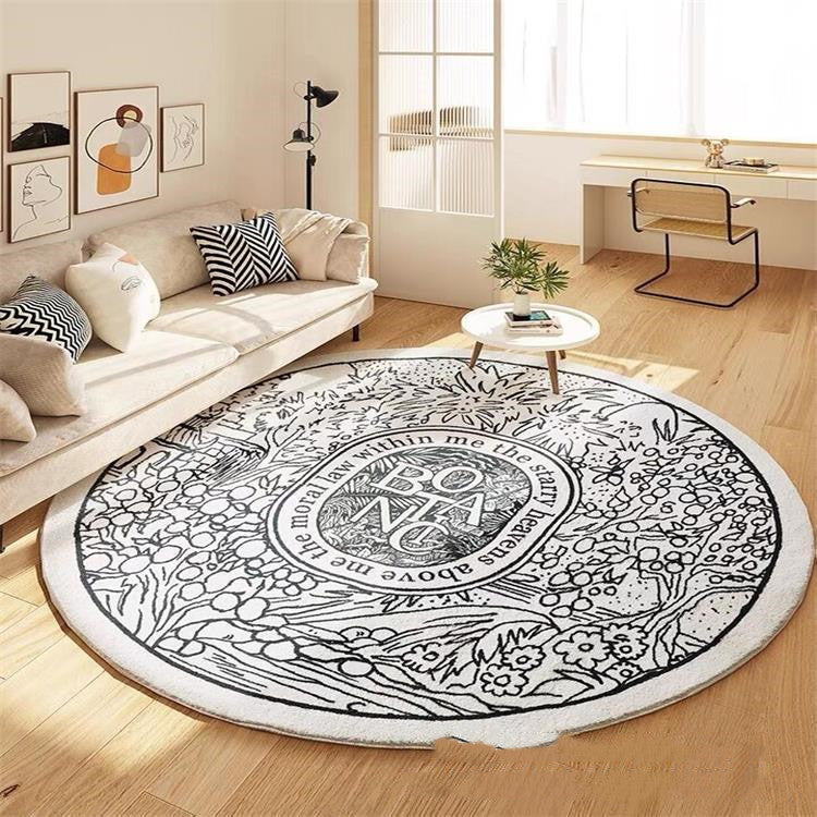 Round Carpet Large Area Rugs For Living Room