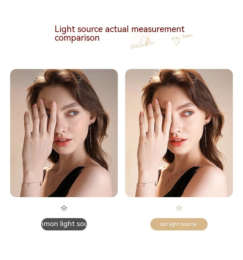 cosmetic mirror led light luminous mirror