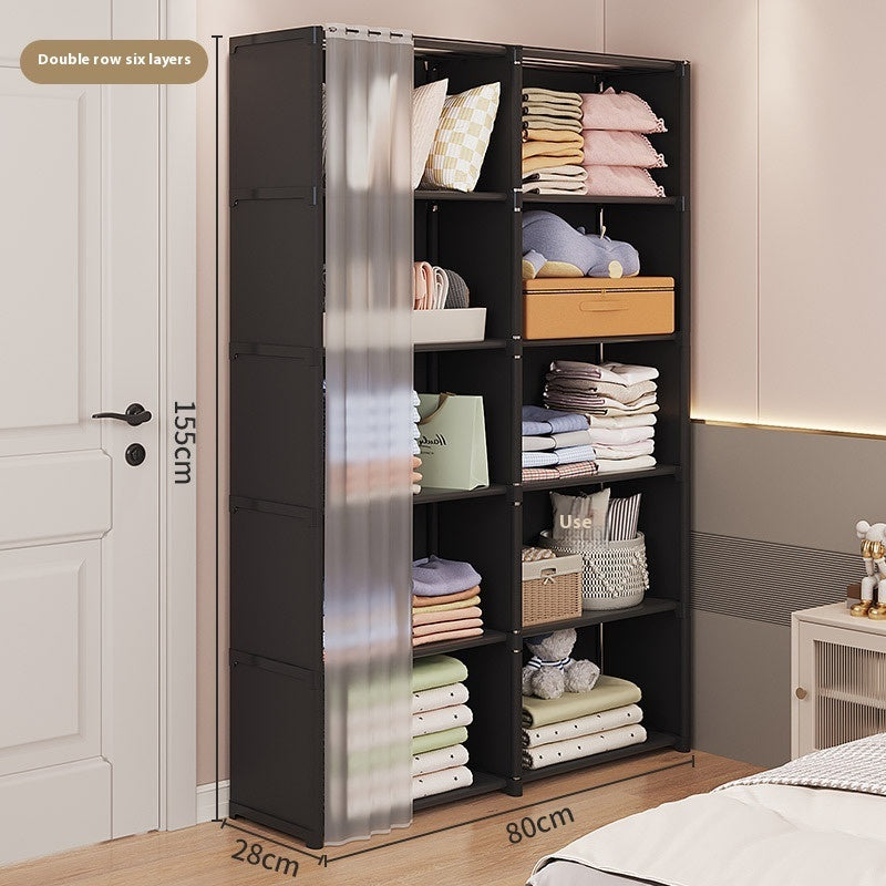 Locker Small Wardrobe Storage Rack