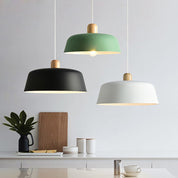 Nordic Wood Pendant Lighting Fixture Luminaire