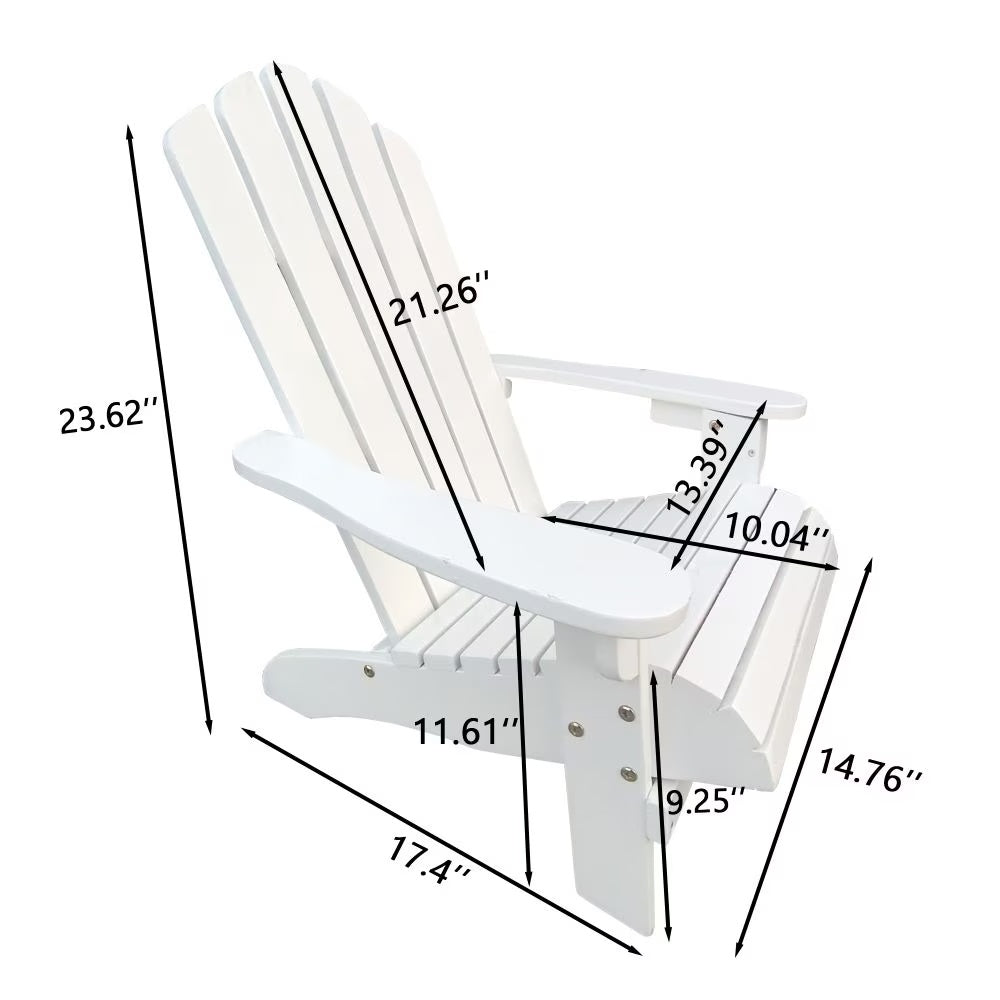 Wooden Children's Adirondack Chair