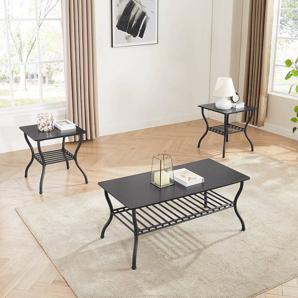 Set Rectangular Coffee Table