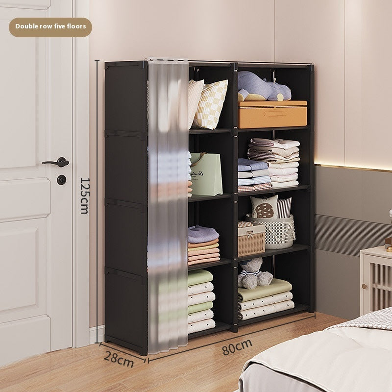 Locker Small Wardrobe Storage Rack