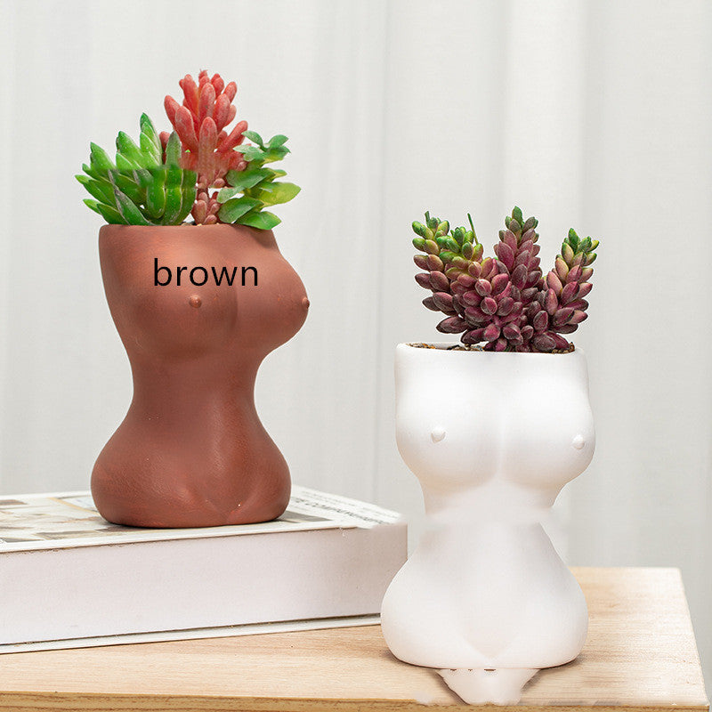 Flower Pots Decorative  Ceramic Crafts